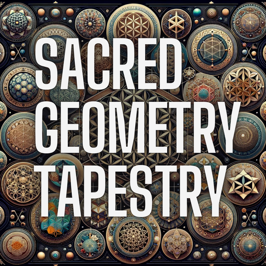 Sacred Geometry Tapestry